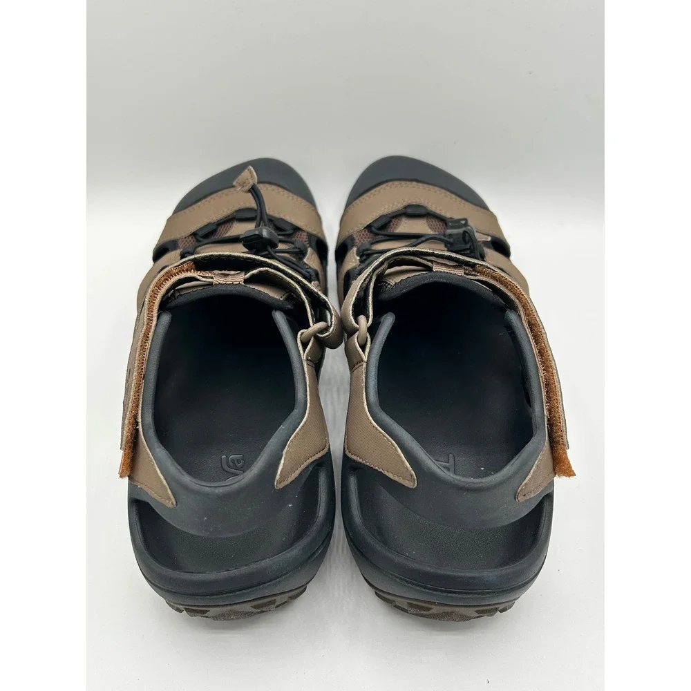 Teva Omnium 2 Men Sz 12 Hiking Sandals Turkish Coffee Brown Closed Toe 1118941